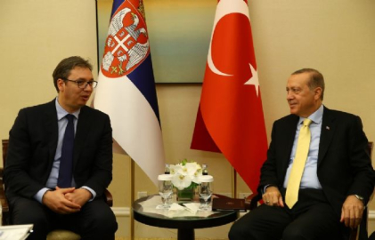 Erdoğan Plenkovic ve Vucic ile görüştü