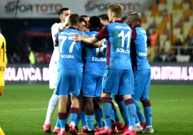 Süper Lig'in yeni lideri Trabzonspor!