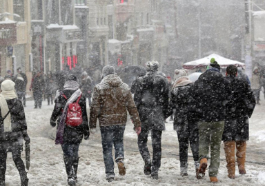 İstanbul için kar yağışı uyarısı