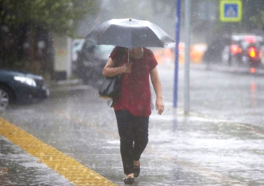 Meteoroloji'den aralıklı ve gök gürültülü sağanak uyarısı