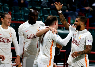 Galatasaray Rusya'da tarih yazdı! 1-0