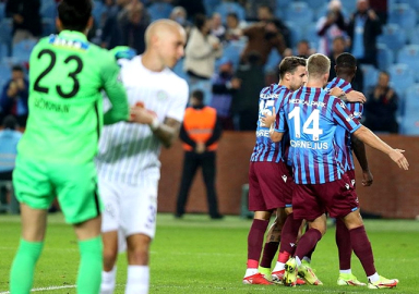 Karadeniz derbisinde kazanan Trabzonspor! 2-1