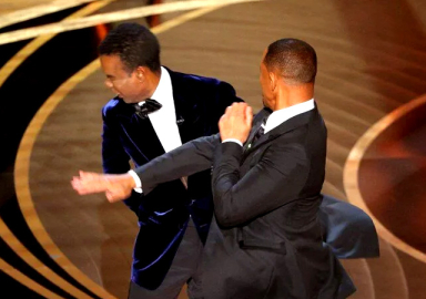 Oscar Töreni'nde büyük skandal! Will Smith komedyen Chris Rock'a tokat attı