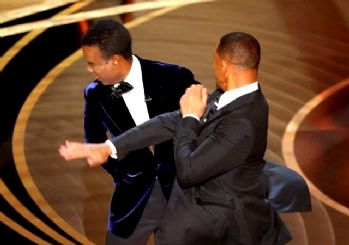 Oscar Töreni'nde büyük skandal! Will Smith komedyen Chris Rock'a tokat attı