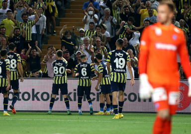 Fenerbahçe UEFA biletini 4 golle aldı