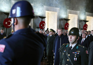 Gazi Mustafa Kemal Atatürk'ü anıyoruz! Devlet erkanı Anıtkabir'de