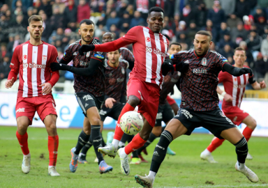 Beşiktaş Sivas'ta dağıldı! 1-0