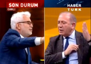 Gürsel Tekin canlı yayında mikrofon fırlattı: Sizi muhatap bile almam!