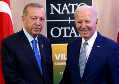 Cumhurbaşkanı Erdoğan, Biden ile görüştü