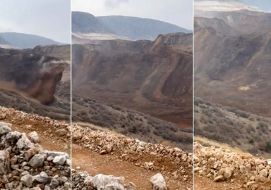 Erzincan İliç’te altın madeninde toprak kayması: Toprak altında işçiler var