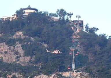 Teleferik operasyonu tamamlandı! Mahsur kalanlar kurtarıldı