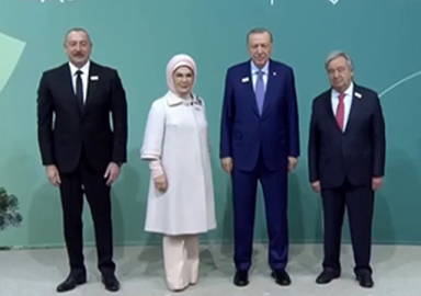 Cumhurbaşkanı Erdoğan, Bakü'de