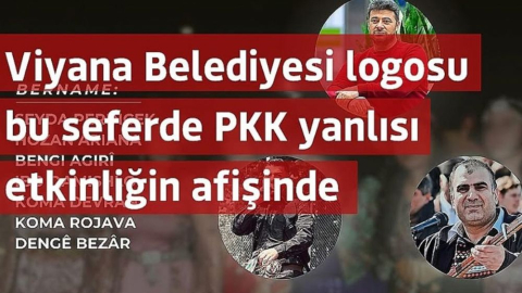 Viyana Belediye'sinden PKK propagandası!