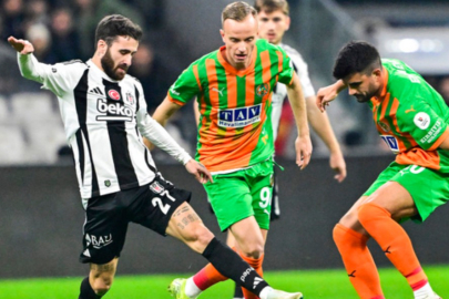 Beşiktaş evinde Alanyaspor ile 1-1 berabere kaldı