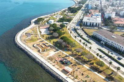 İskenderun'un çöken sahili yeniden hayat buluyor