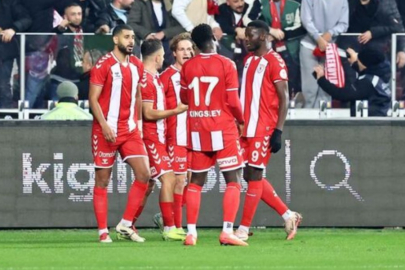 Samsunspor’un evinde Trabzonspor 2-1 mağlup etti