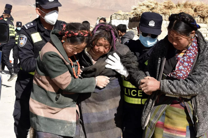 Tibet'te 500'den fazla artçı sarsıntı yaşandı